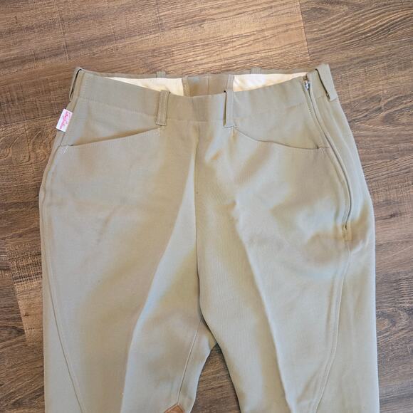 The Tailored Sportsman Beige Riding Pants - Picture 8 of 11